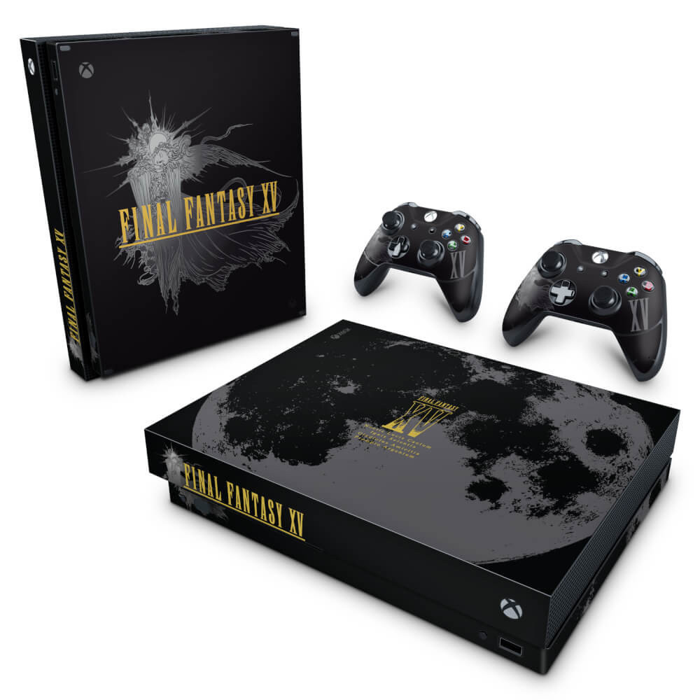 Skin Xbox One X Adesivo - Final Fantasy Xv Bundle