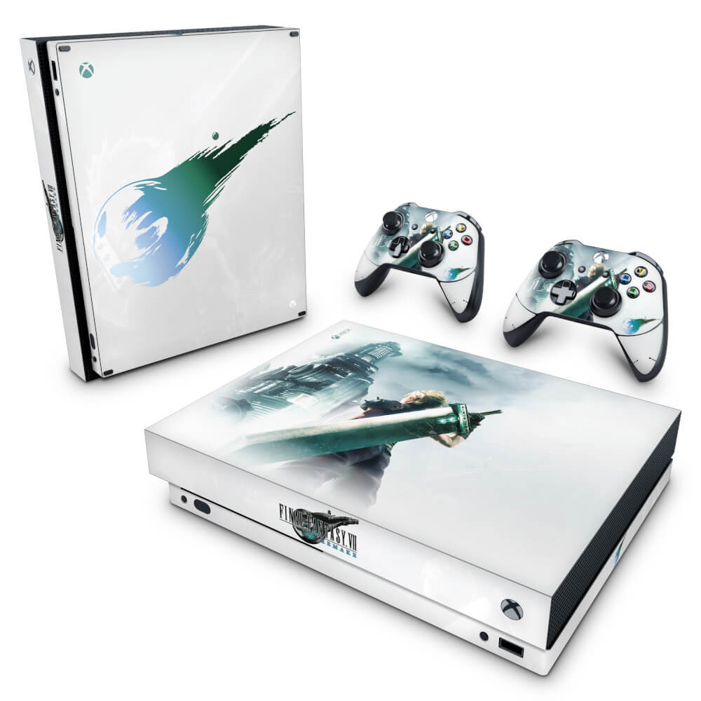 Skin Xbox One X Adesivo - Final Fantasy 7 Remake