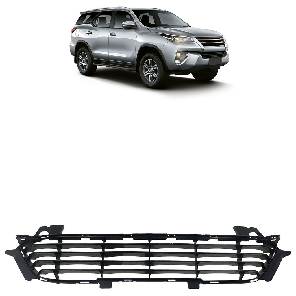 Grade Inferior Hilux Sw4 2016 2017 2018 2019 2020 Preto Liso em Oferta na Shopee