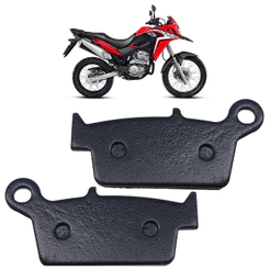 Pastilha Freio Traseira XRE 300 2009 2010 2011 2012 2013 2014 2015 2016 A 2019 Sem ABS Semi-Metálica
