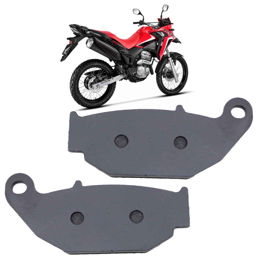 Pastilha Freio Traseira XRE 300 2020 2021 2022 2023 Semi-Metálica - Spare Parts and Accessories for Vehicles