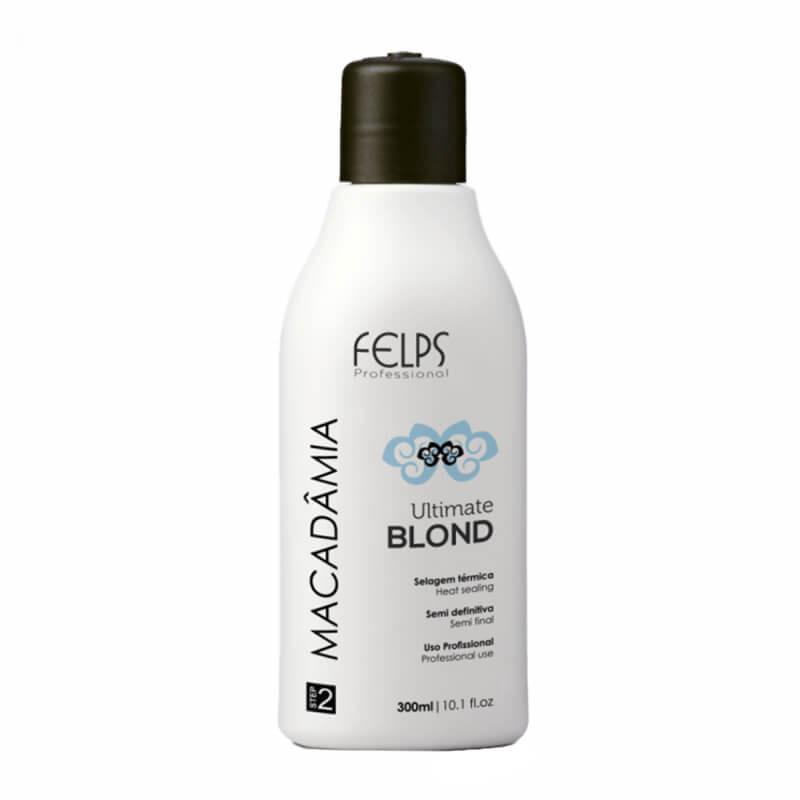Felps Macadâmia - Progressiva Ultimate Blonde 300ml em Oferta na Shopee
