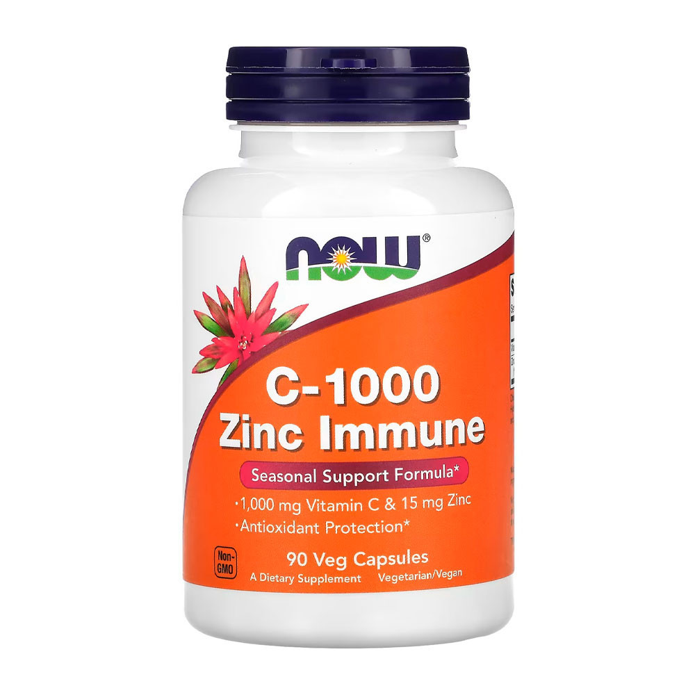 Vitamina C-1000 Zinco Immune Now Foods 90 Cáps Importado em Oferta na Shopee