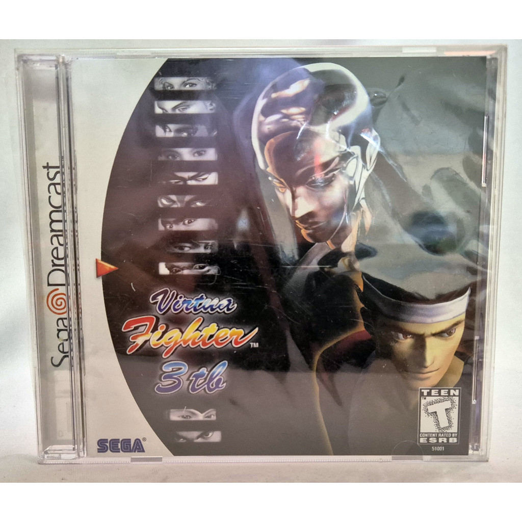 Virtua Fighter 3tb Lacrado LEIA - Sega Dreamcast