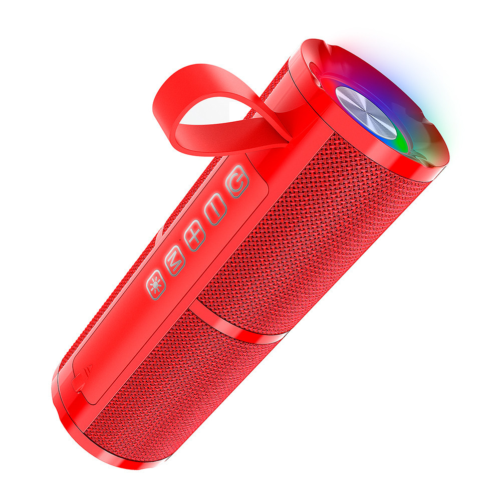 Caixinha Som 1Hora Alto-Falante Bluetooth 5.1 Vermelho