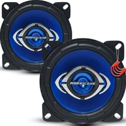 Kit Falantes 4 polegadas 110w Portas Som Carro Medios Bocas Quadriaxial Hurricane Class CM4