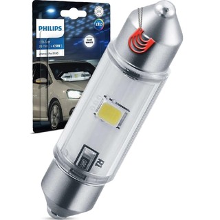 Lâmpada Led Branca Torpedo 38mm c5w 6000k 12v Philips Ultinon Pro3100 11854CU31B1 Original em Oferta na Shopee