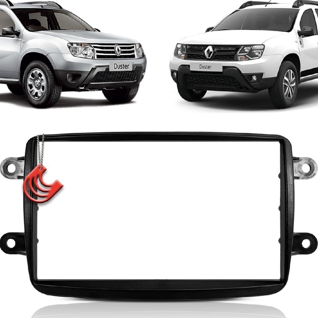 Moldura Painel 2 Din Central Multimidia Dvd Mp5 Padrão Chinês Preta Renault Duster 11/20 em Oferta na Shopee