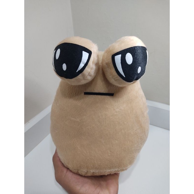 boneco de pelúcia 22 cm / my pet alien Pou boneco das crianças macio fofinho anti alérgico