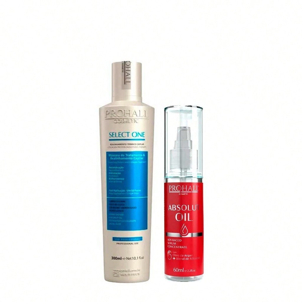 Kit Select One Prohall 300ml + Reparador de Pontas 60ml