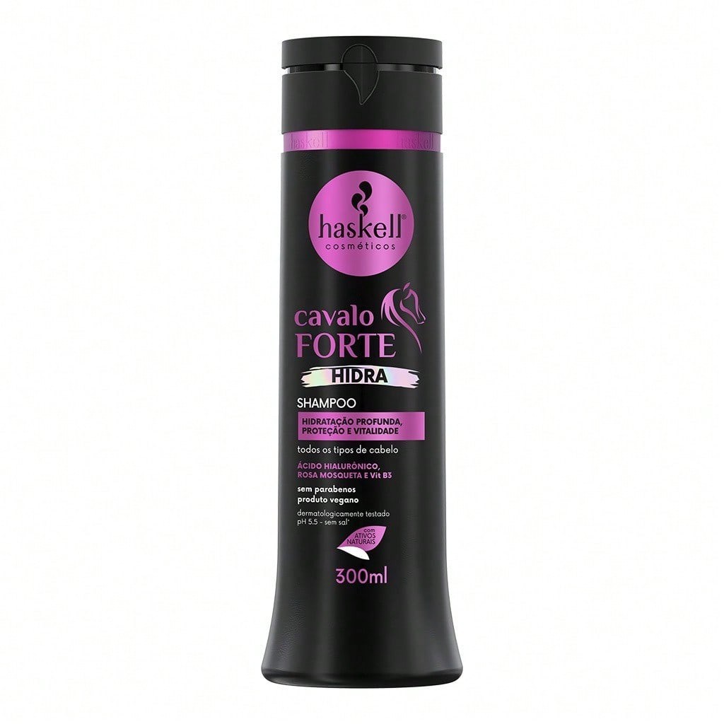 Shampoo Cavalo Forte Hidra Haskell 300ml - Hidratação Profunda