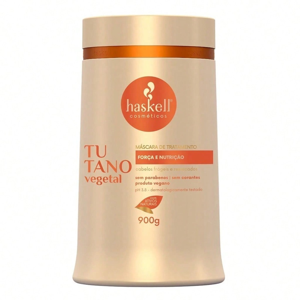 Máscara de Tratamento Haskell Tutano Vegetal 900g - Força e Nutrição