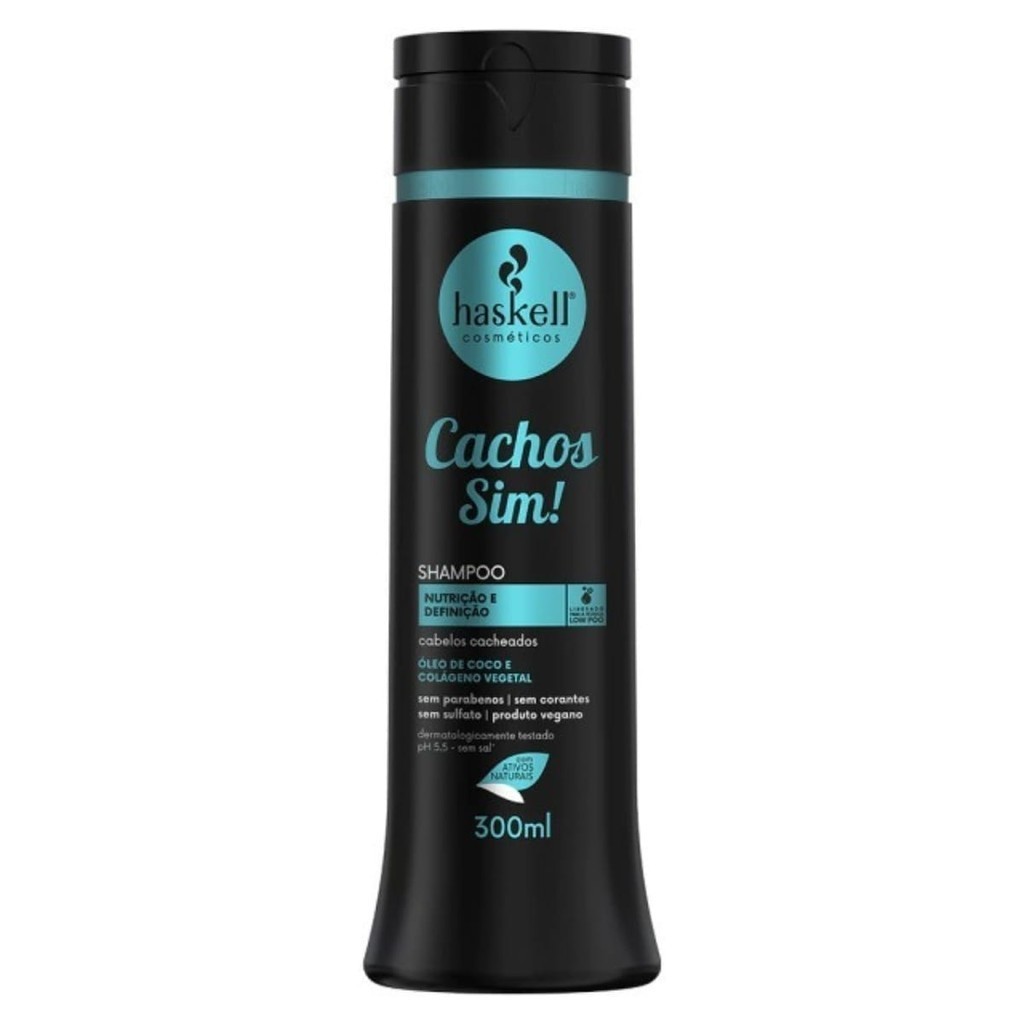 Condicionador Haskell Cachos Sim! 300ml - Nutrição e Definição