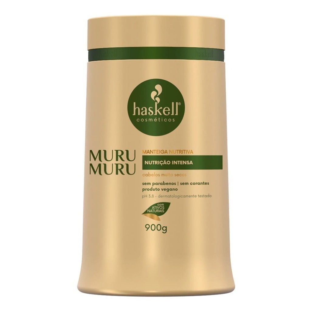 Haskell Manteiga Nutritiva Murumuru 900g - Máscara de Nutrição Intensa