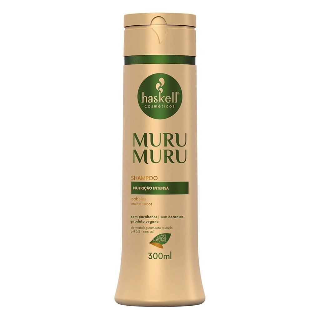 Shampoo Haskell Murumuru 300ml - Nutrição Intensa