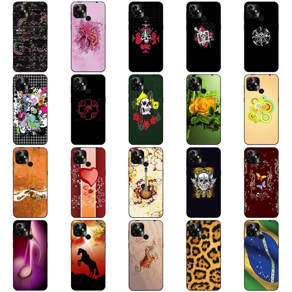 Capa Adesivo Skin006 a 628 Verso Para Blu B3 2024