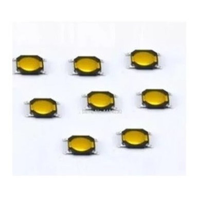 Botão Tact 4 Pino Interruptor 4x4x0.8 Micro Switch Smd 10pçs