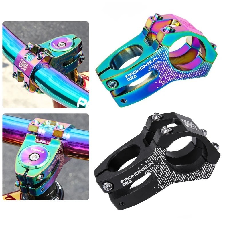 Mesinha SHIKRA-SK09 MTB Bicycle Stem Short Power Mountain Bike Guiador Riser Handle Ciclismo Mesa DH