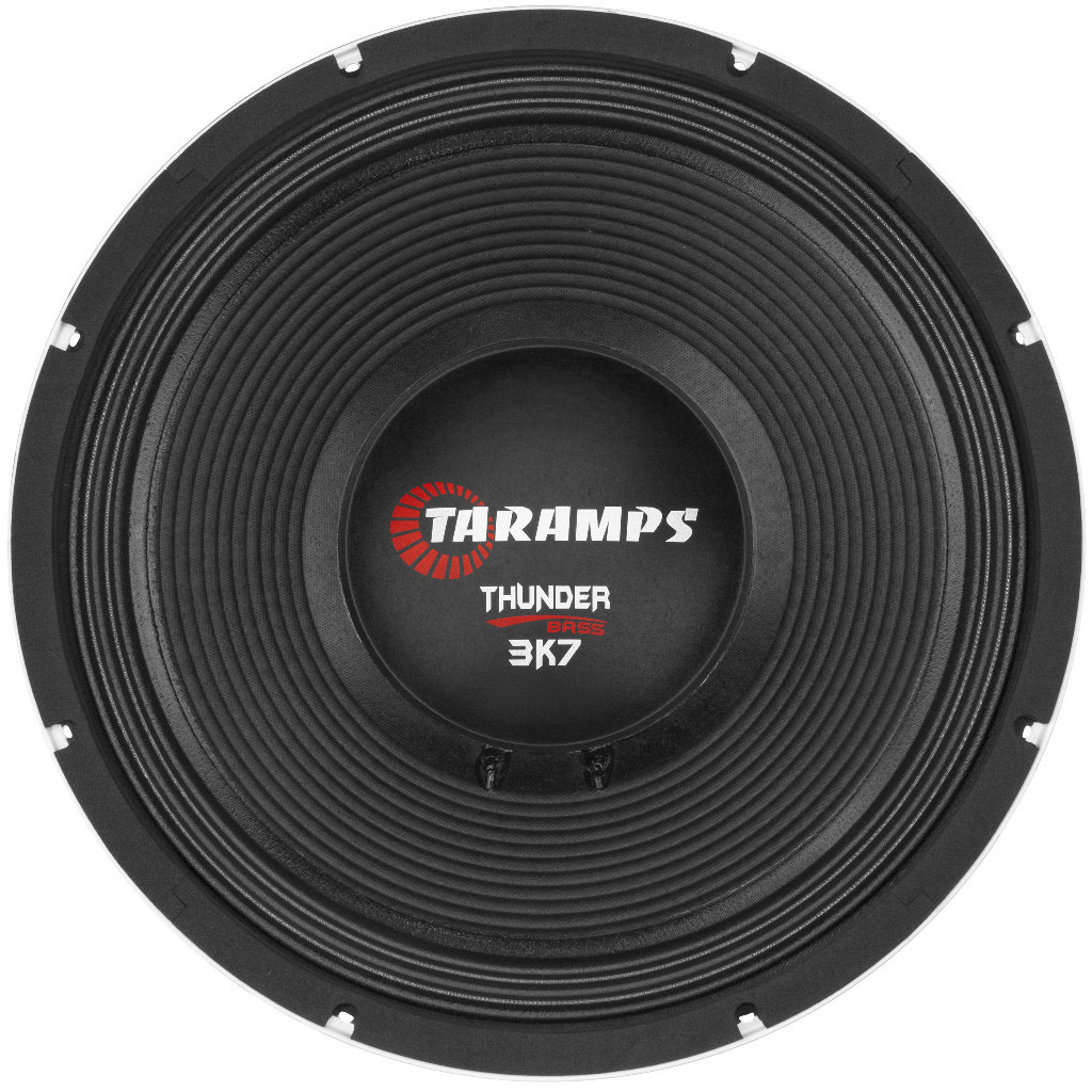 Alto Falante Subwoofer Taramps Thunder Bass 3K7 15 Polegadas 1200W RMS 4 Ohms 7Driver