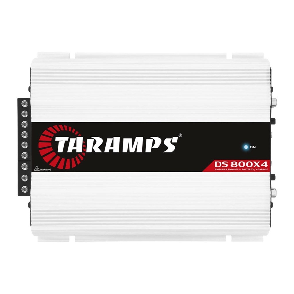 Módulo Amplificador Taramps DS800x4 800W RMS 4 Canais 2 Ohms DS800