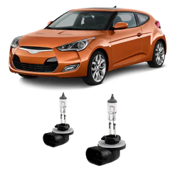 Lâmpada Automotiva Veloster 2011 2012 2013 2012 2013 2014 2015 2016 2017 A 2020 Halógena H27 12V 27W