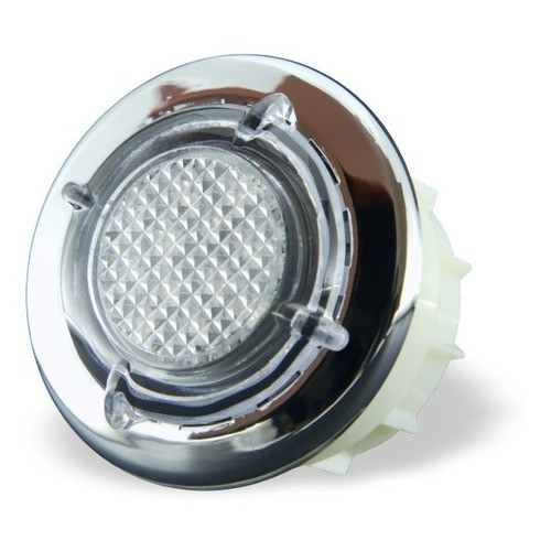 Lampada spot Led RGB Banheira Hidro Spa fibra Cromo Cromoled Sinapse