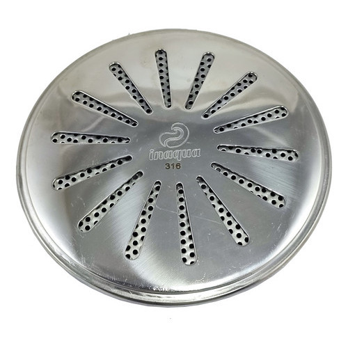 Dreno Fundo Inox 316 Anti Cabelo Piscina Alvenaria Cano 60mm