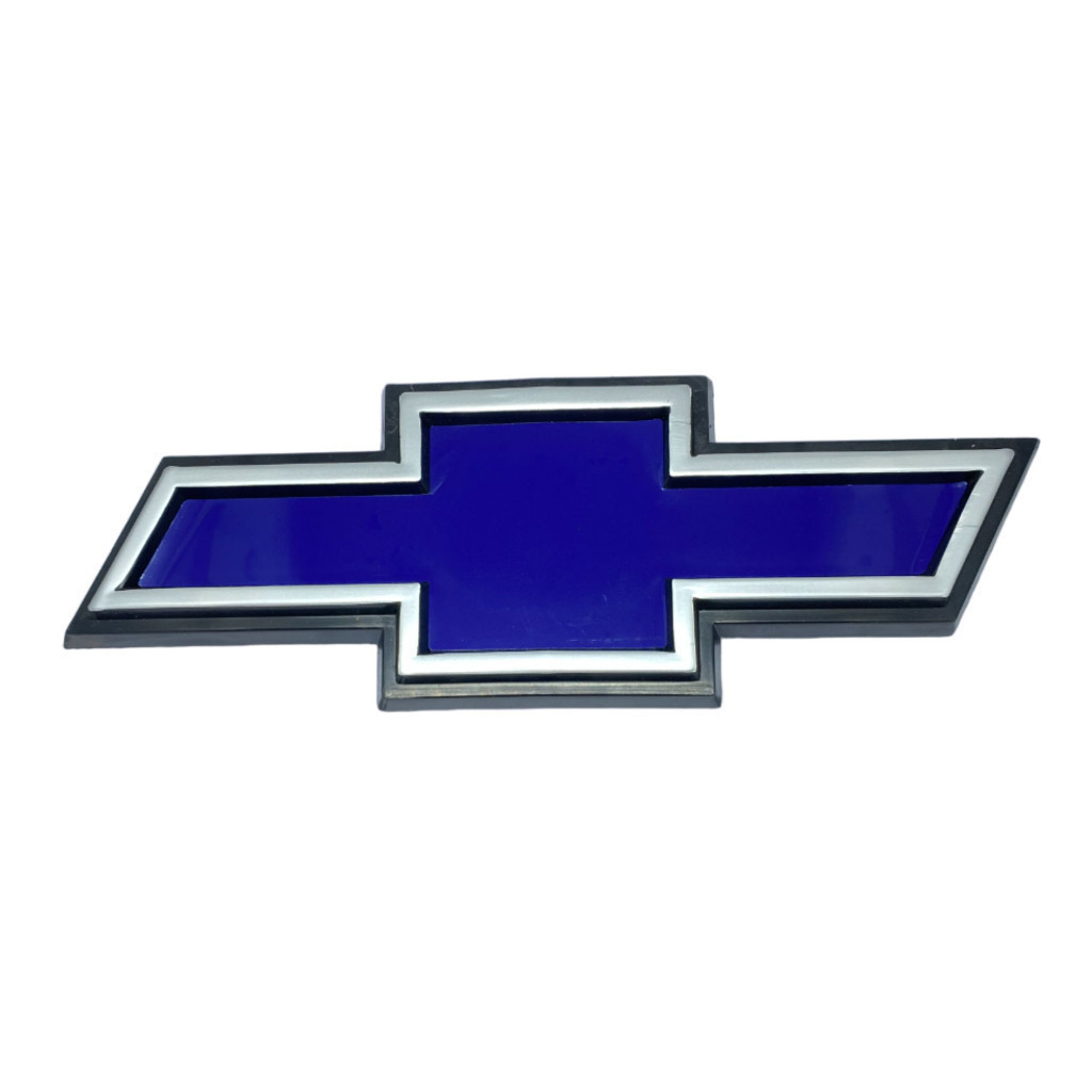 EMBLEMA GRADE S10 91/96 BLAZER D20 91/96 LOGO GRAVATA AZUL CHEVROLET GM