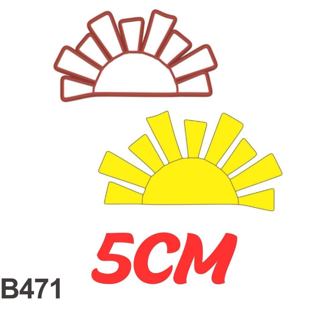 Cortador Meio Sol 5CM B471 em Oferta na Shopee