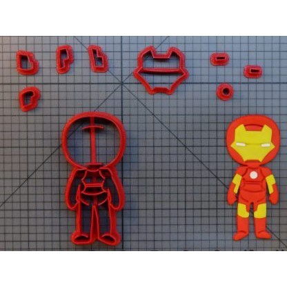 Cortador Modular Corpo Homem de Ferro Vingadores 5cm