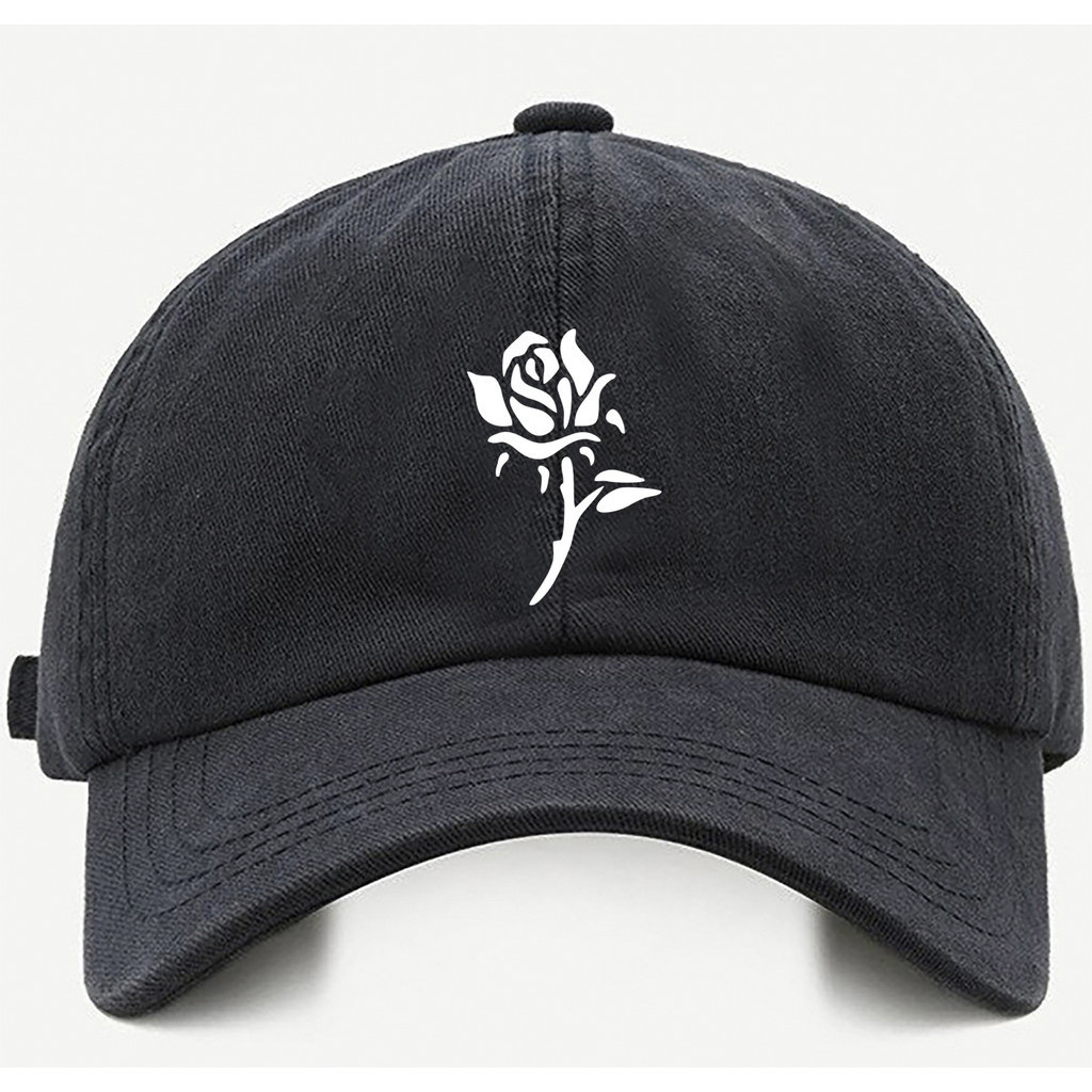 Bone baseball Bege Preto Branco Rosa Minimalist Tamanho único com ajuste de tamanho em Oferta na Shopee