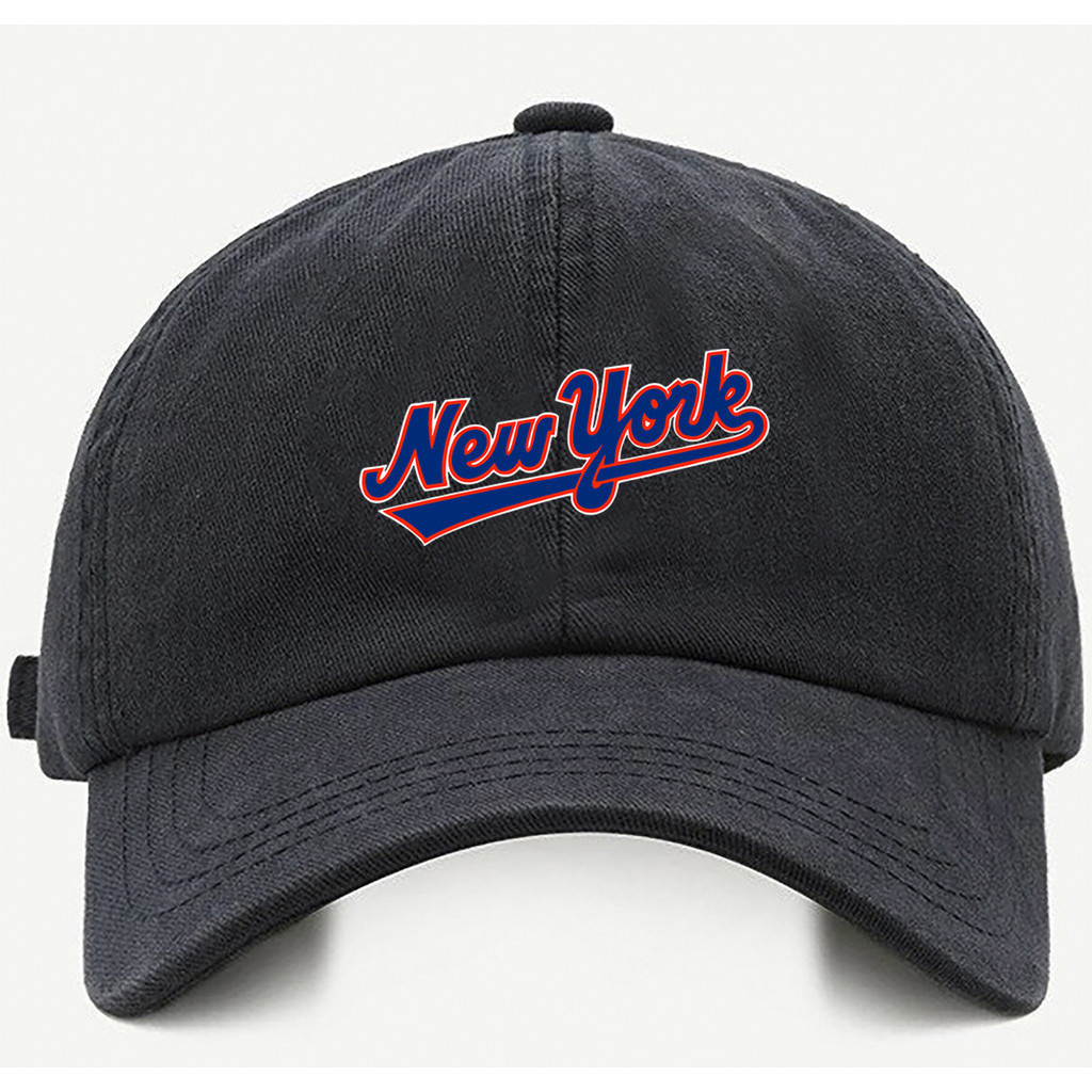 Bone baseball Bege Preto Branco NewYork Color Classic Tamanho único com ajuste de tamanho em Oferta na Shopee