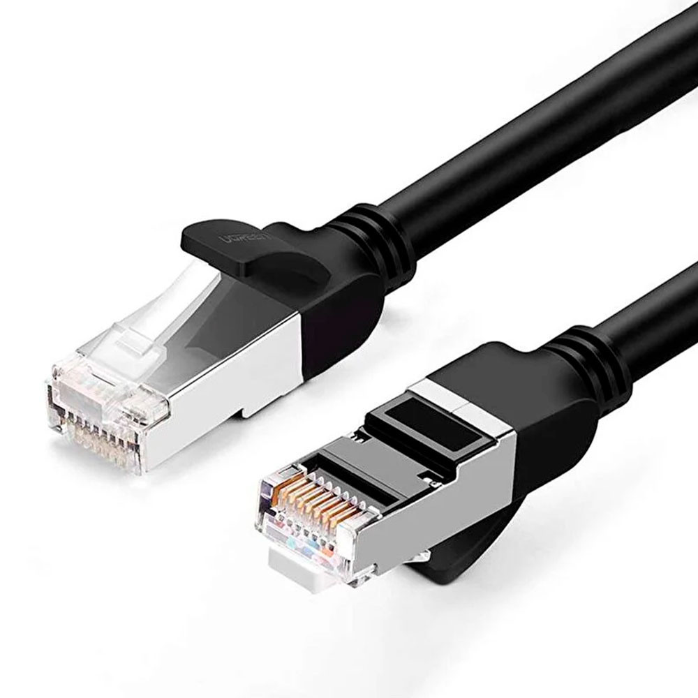 Cabo de Rede Rj45 Ugreen Cat6 UTP Macho 1 Metro Preto - Computers & Accessories