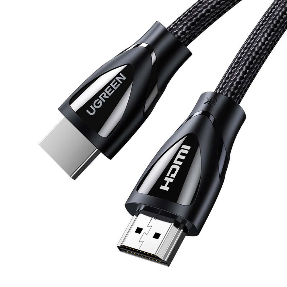 Cabo de Vídeo HDMI 2.1 Ugreen Macho/Macho 3 Metros Preto em Oferta na Shopee
