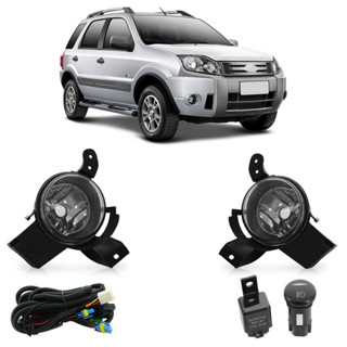 Kit Farol Milha Auxiliar Ecosport 2008 2009 2010 2011 2012 Botão Modelo Original em Oferta na Shopee