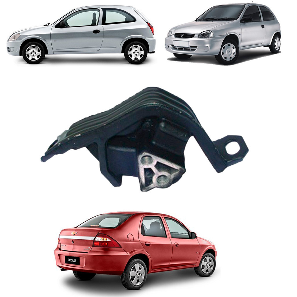 Calço Coxim Dianteiro do Motor Lado Esquerdo
 Corsa 1994 a 2002 Celta 2001 Tigra 1998 com ar