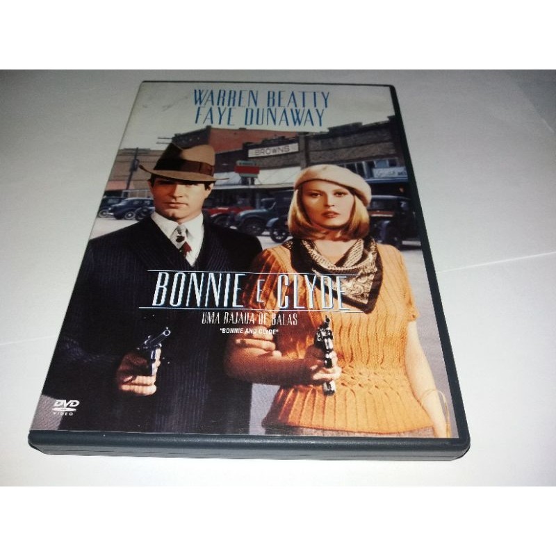 Dvd - Bonnie e Clyde : Um Rajada de Balas - 1967 - Warren Beatty - Faye Dunaway