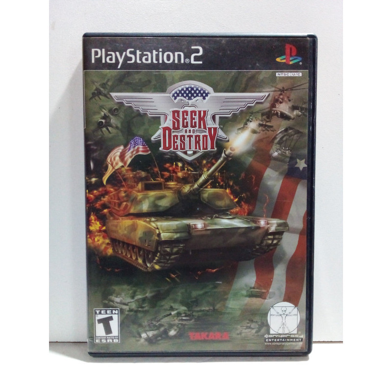 Seek And Destroy - Ps2 - Original - Mídia Física