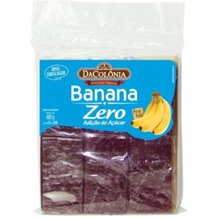 BANANA ZERO AÇÚCAR 180G DA COLÔNIA em Oferta na Shopee