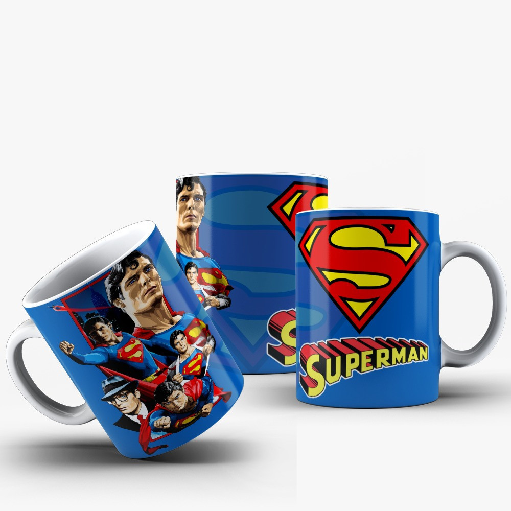Caneca super christopher reeve Clark kent man