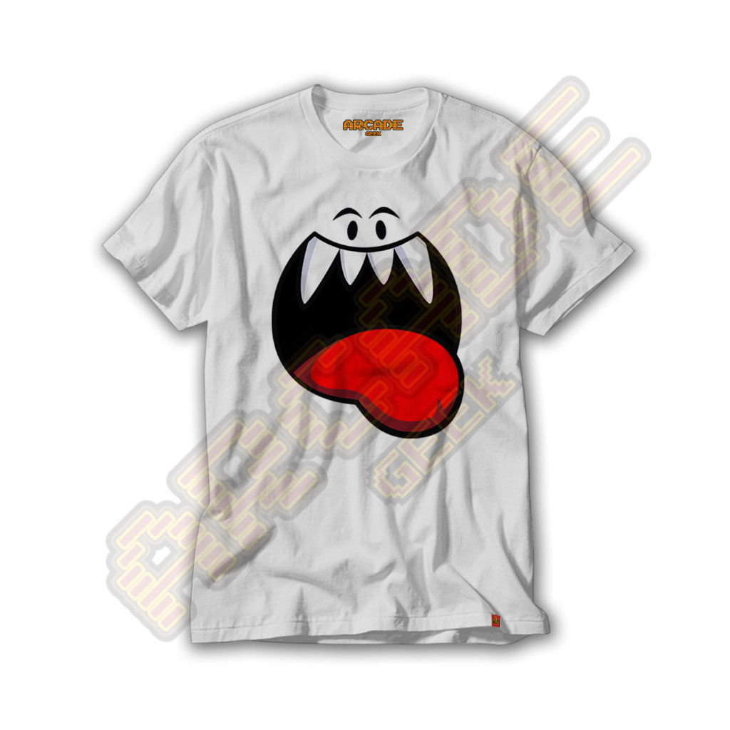 Camiseta Gamer Super Mario Bros Fantasma Boo