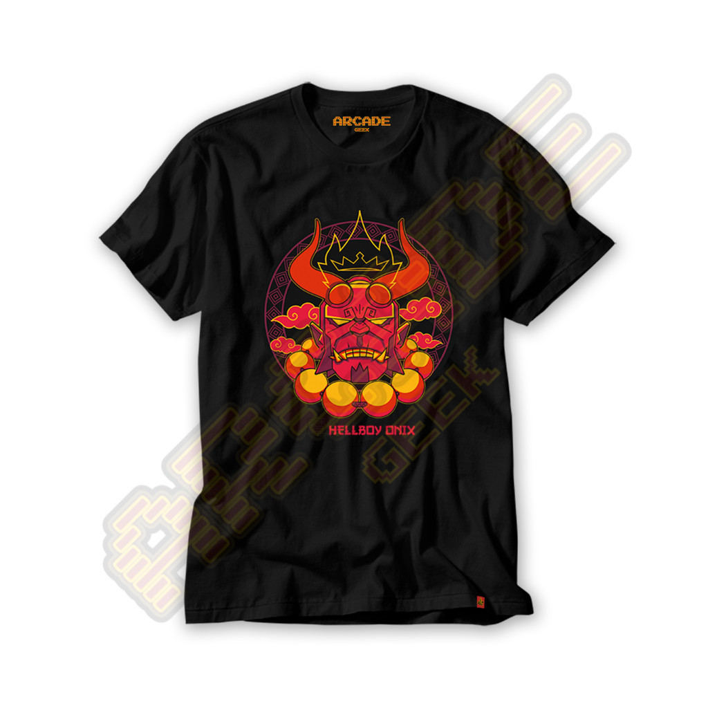 Camiseta Casual Anti-herói HQ Quadrinhos Comics HellBoy