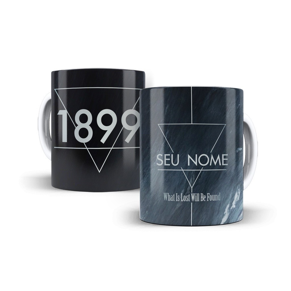 Caneca 1899 serie Dark Personalizada com Nome Prometheus What is Lost Will be Found