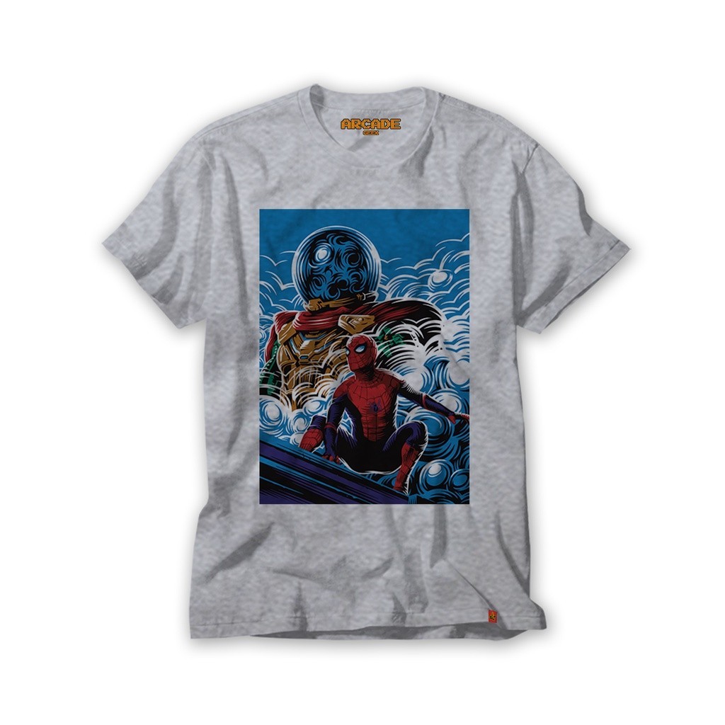 CAMISETA HOMEM ARANHA SPIDERMAN MYSTERIO LONGE DE CASA