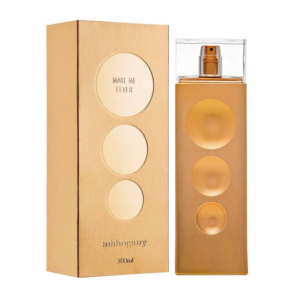 MAKE ME FEVER GOLD FRAGRÂNCIA DESODORANTE CORPORAL mahogany 100 ML