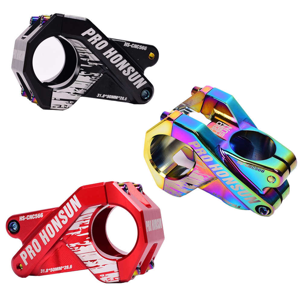 SHIKRA-SK09 MTB Bicycle Stem Short Power Mountain Bike Guiador Riser Handle Ciclismo Mesa 31.8x45mm