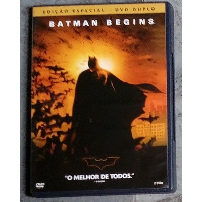 Dvd Batman Begins - Edição Especial Dvd Duplo - Original