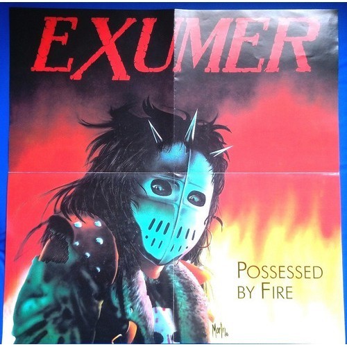 Poster Exumer - Possessed By Fire - Original 58x58