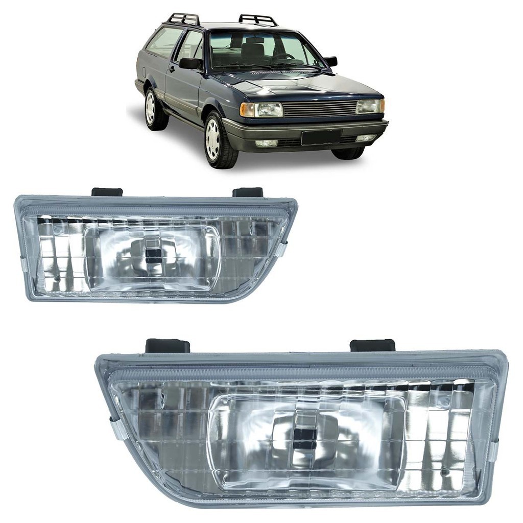 Par Farol Milha Auxiliar Parati 1987 1988 1989 1990 1991 1992 1993 1994 1994