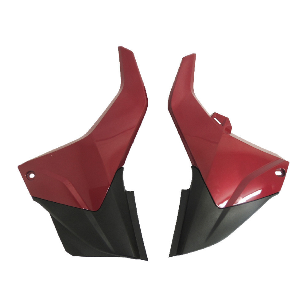 TAMPA LATERAL - TITAN 150 VERMELHO 14 C/COMPLEMENTO